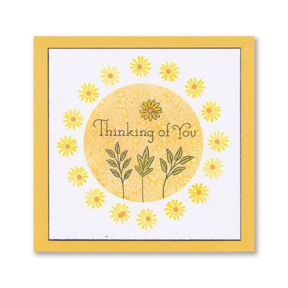 Floral Elements Set 1 - A5 Square Stamp Set with 4x A6 Composition Swatches