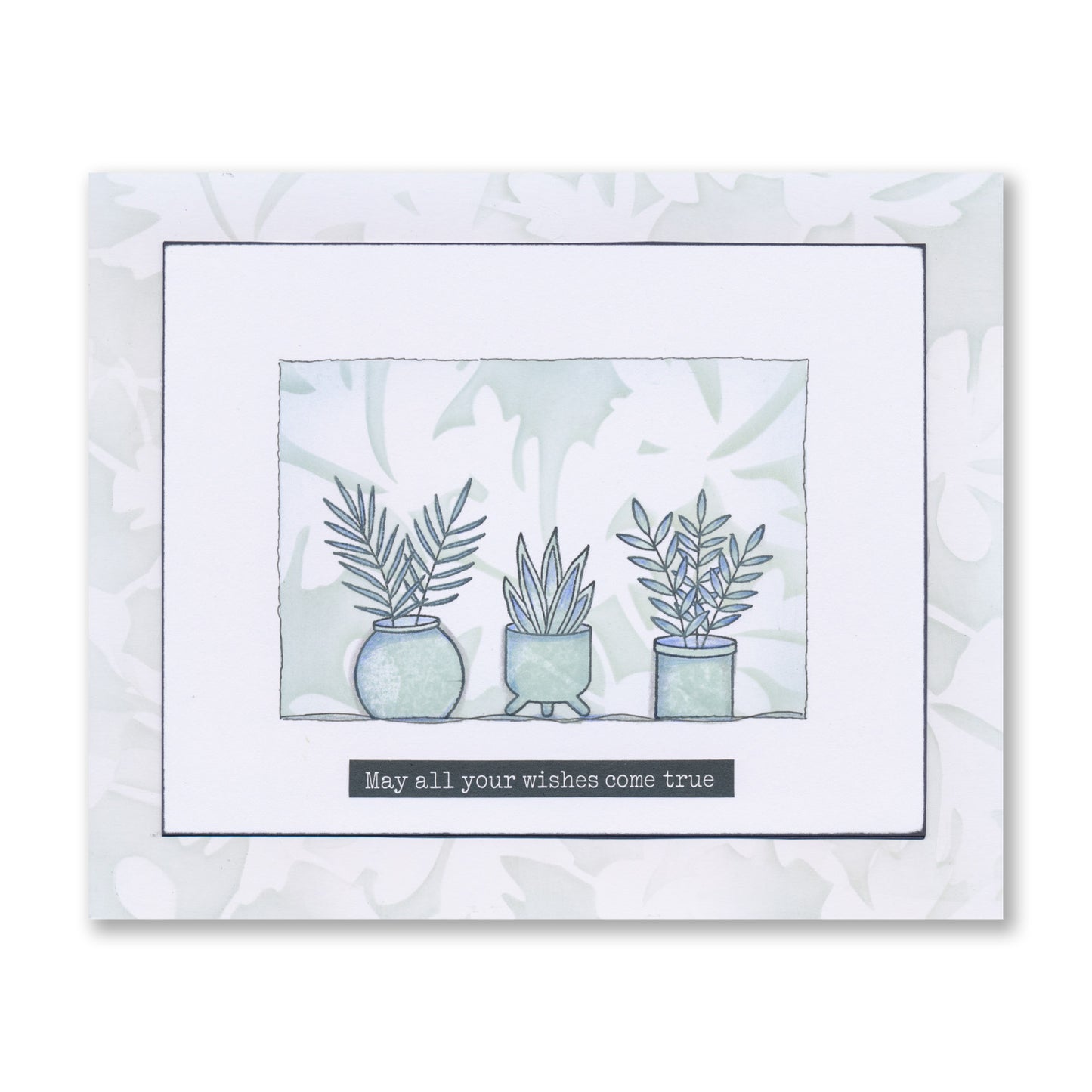 Potted Plants - Set 2 - Cactus A5 Stamp Set