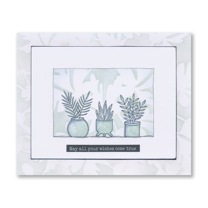 Potted Plants - Set 2 - Cactus A5 Stamp Set