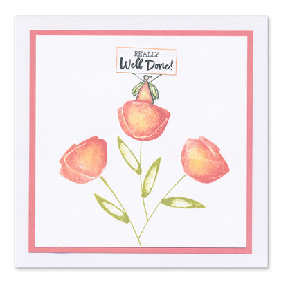 Barbara's Build a Bloom - Botanicals Set 2 A6 Stamp Set