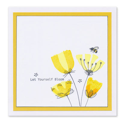 Barbara's Build a Bloom - Botanicals Set 3 A6 Stamp Set