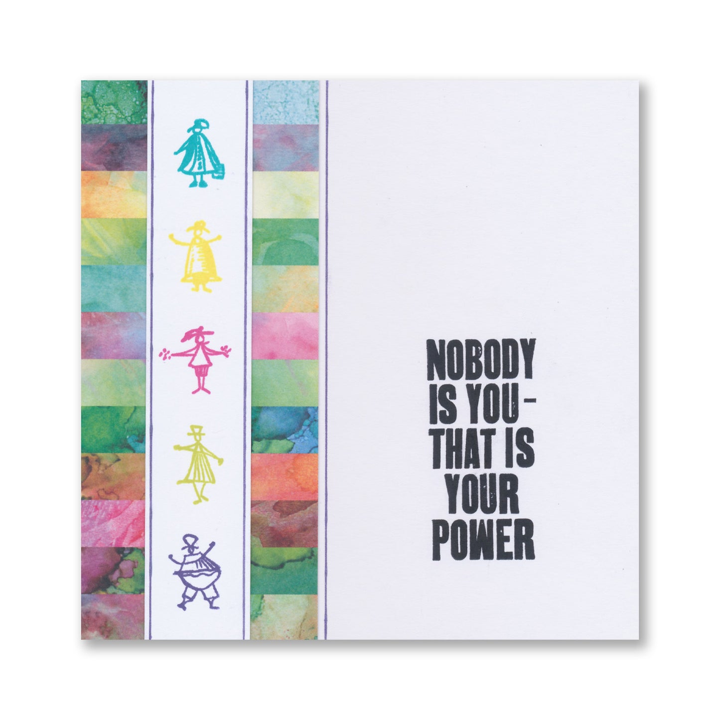 Set 8 - Quotes - You Are Brilliant A5 Square Stamp Set