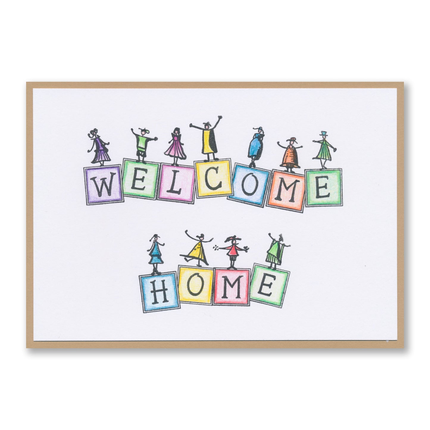 Barbara's SHAC People A6 Stamp Set