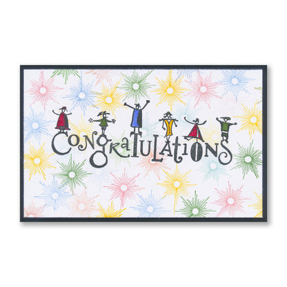 Barbara's SHAC People A6 Stamp Set