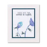 KISS by Clarity - SHAC People Silhouettes - Build a Background A6 Stamp Set