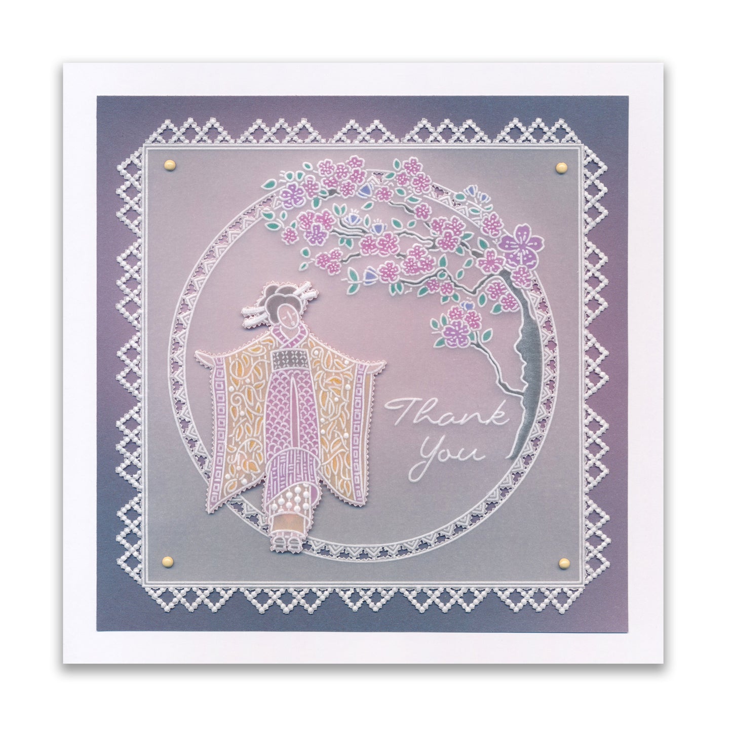 Barbara's SHAC Geisha Doodle A5 Groovi Plate