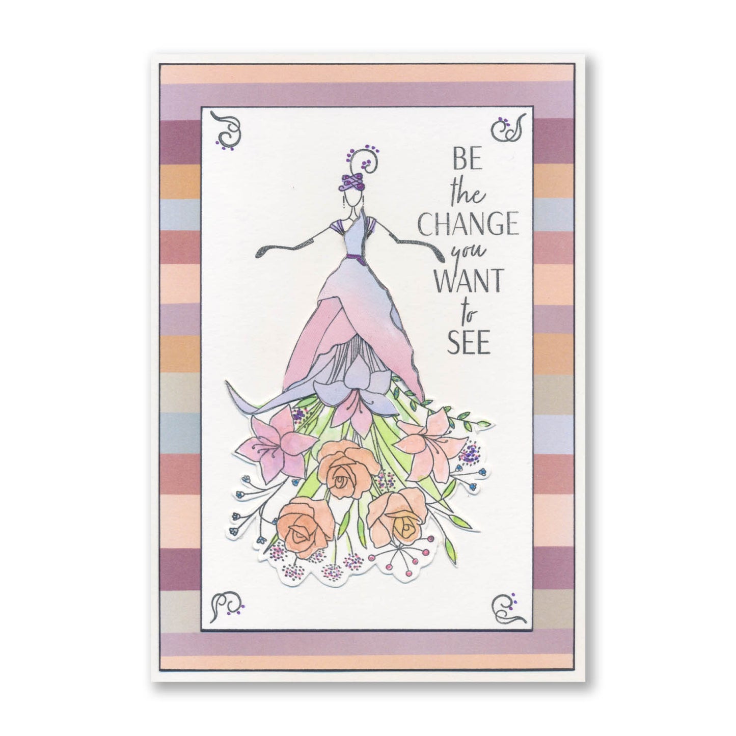 Barbara's SHAC Bouquets A5 Stamp Set