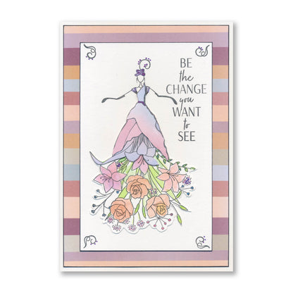 Barbara's SHAC Bouquets A5 Stamp Set