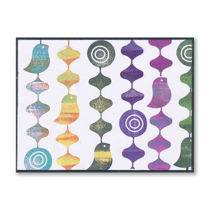 SHAC Retro Shapes A6 Stamp Set