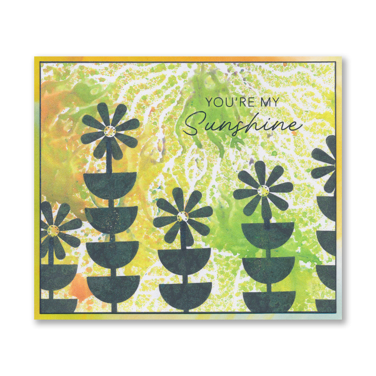 SHAC Retro Shapes A6 Stamp Set