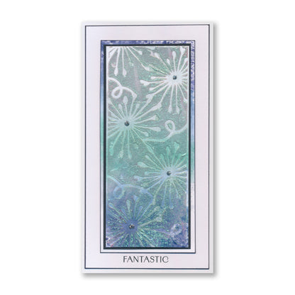 Decorative Panels Stencil Collection - Set 1 - Lotus, Alliums, Butterfly Swirls & Ginkgo