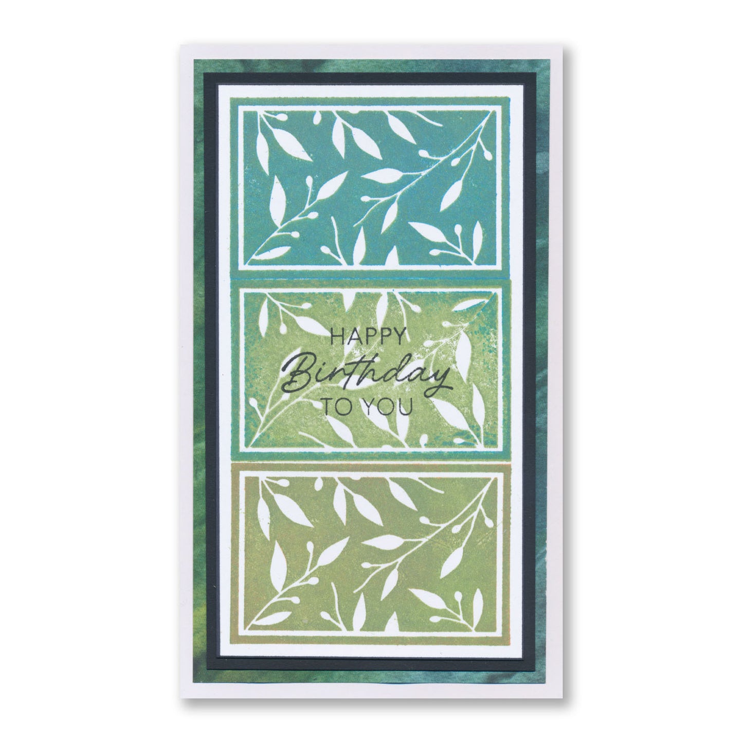 Christmas Backdrop Sampler A4 Stamp Set