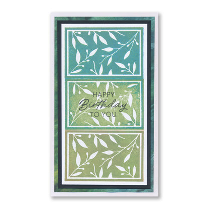 Christmas Backdrop Sampler A4 Stamp Set