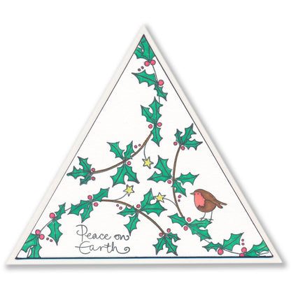 Barbara's SHAC Holly Framer A5 Square Stamp Set