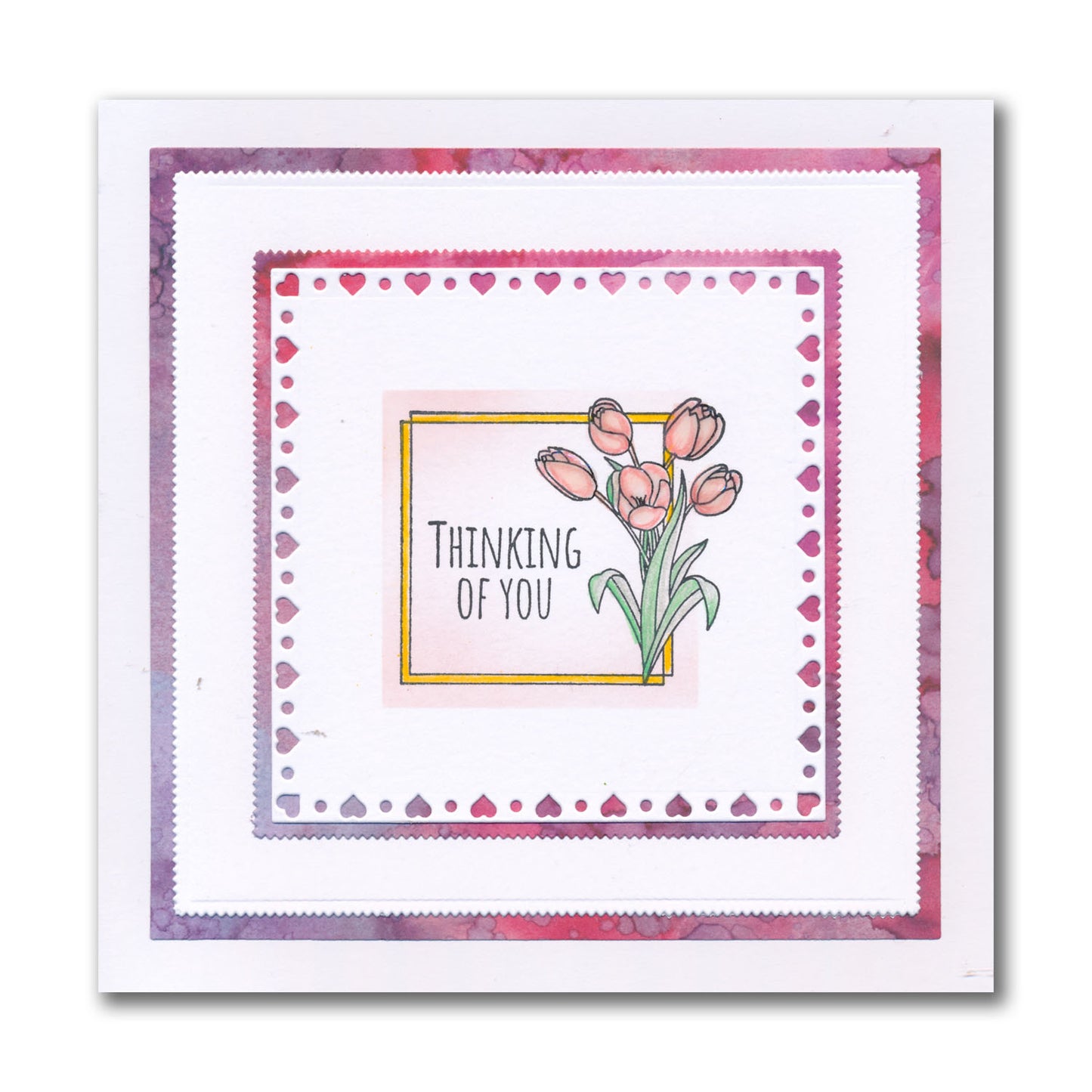 KISS by Clarity - Spring Tags & Frames A6 Stamp Set