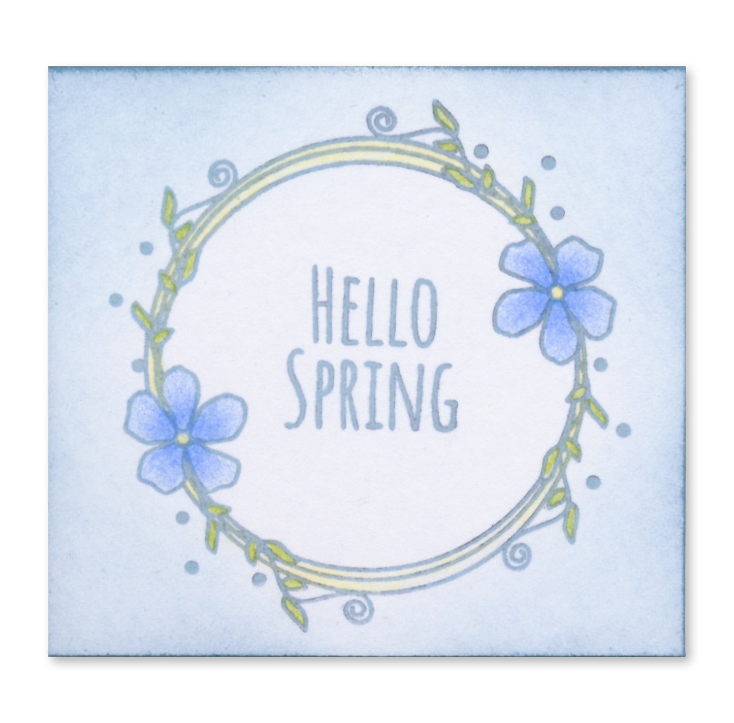 KISS by Clarity - Spring Tags & Frames A6 Stamp Set