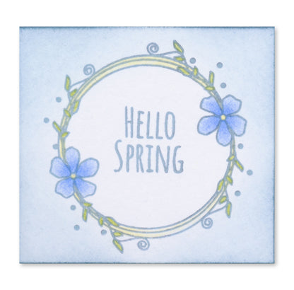 KISS by Clarity - Spring Tags & Frames A6 Stamp Set