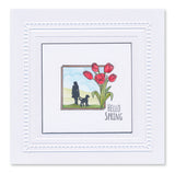 KISS by Clarity - Spring Tags & Frames A6 Stamp Set
