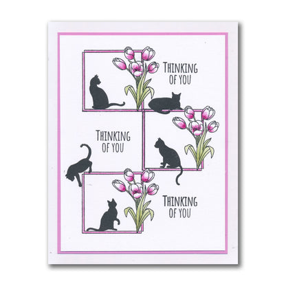 KISS by Clarity - Seasonal Tags & Frames Stamp & Stencil Collection