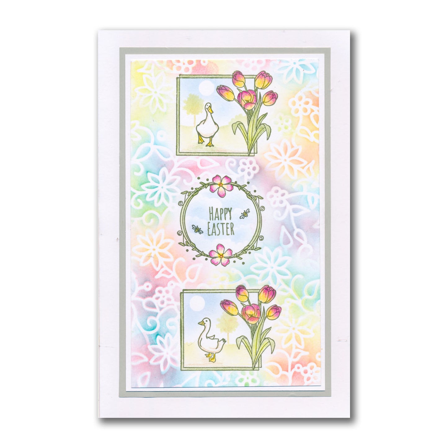 KISS by Clarity - Spring Tags & Frames A6 Stamp Set