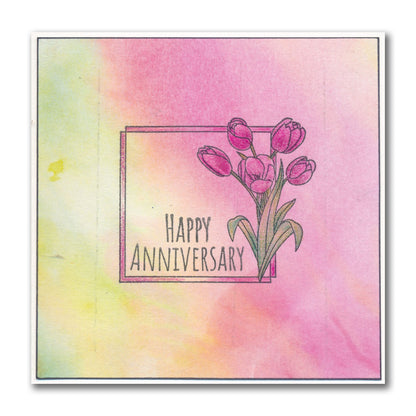 KISS by Clarity - Spring Tags & Frames A6 Stamp Set