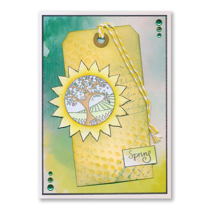 Barbara's SHAC Four Seasons Mandala Rings A5 Stamp & Mask Collection