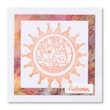 Barbara's SHAC Spring & Summer Mandala Rings A5 Stamp & Mask Set