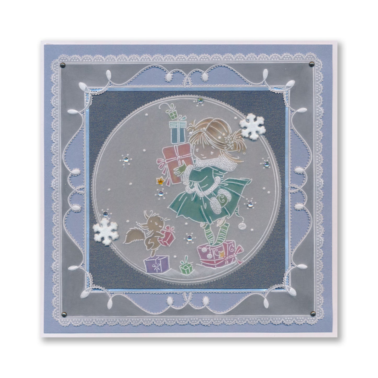 Poppet Universal Square Framer A5 Square Groovi Plate