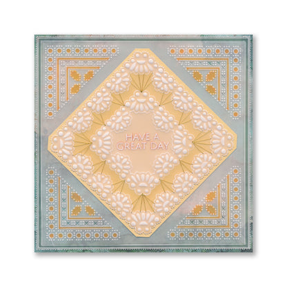 Ribbon Sentiments A6 & Spacer Groovi Plate Duo