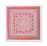 Jazz's Happy Birthday Toppers & Tags A4 Square Groovi Plate