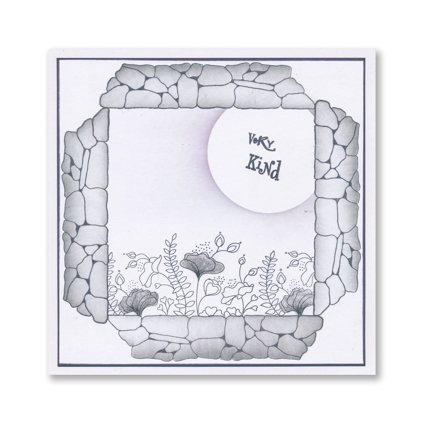 Lizzy & Rockery A6 Stamp & Mask Set