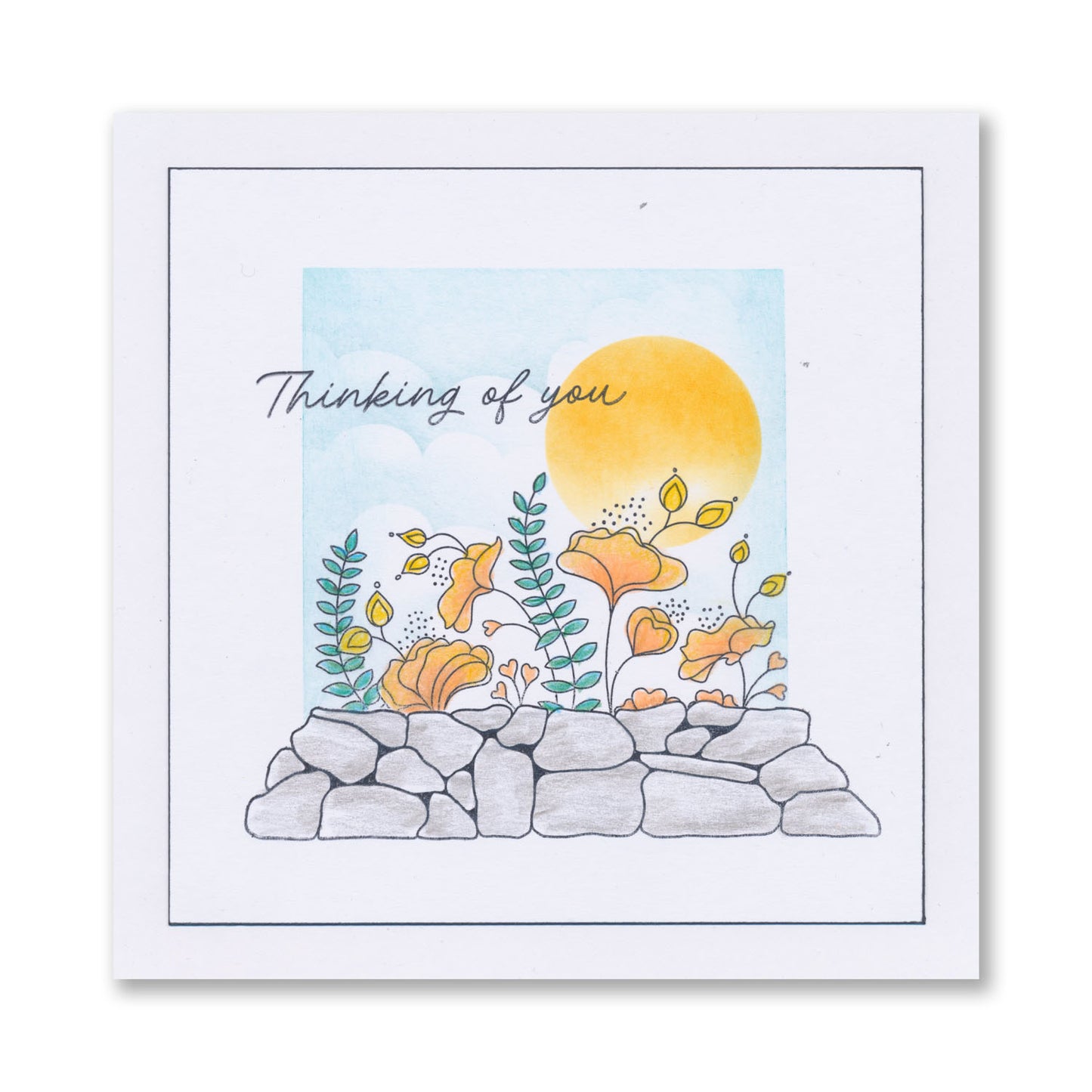 Lizzy & Rockery A6 Stamp & Mask Set