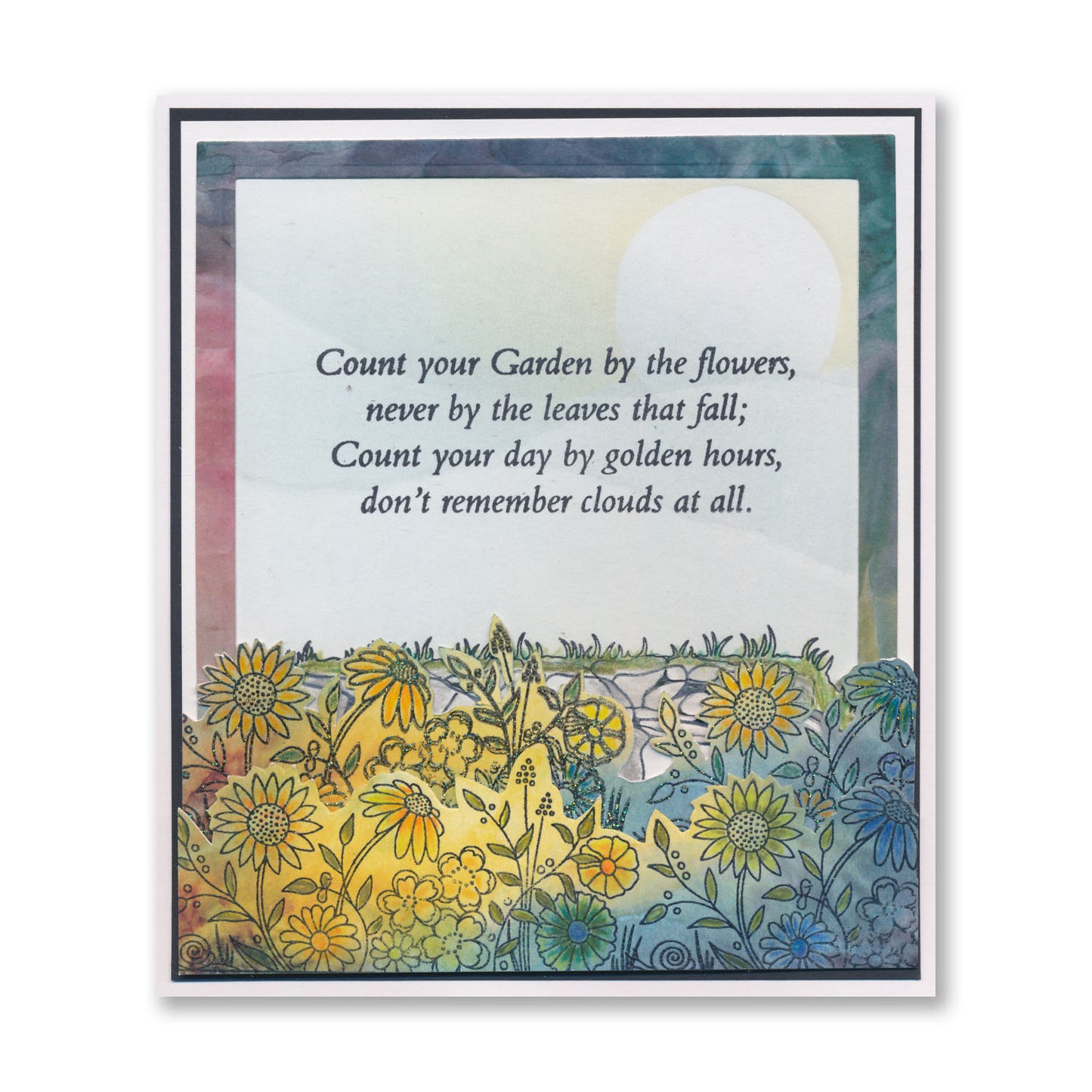 Daisy & Grass A6 Stamp & Mask Set