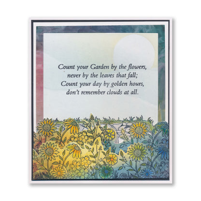 Daisy & Grass A6 Stamp & Mask Set