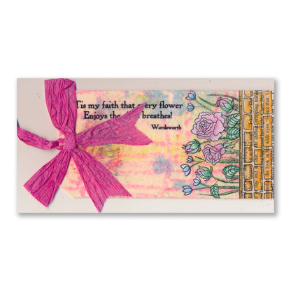 Rosie & Brick Wall A6 Stamp & Mask Set