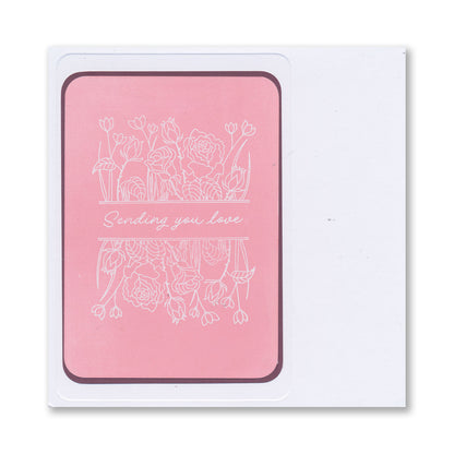 Rosie & Brick Wall A6 Stamp & Mask Set