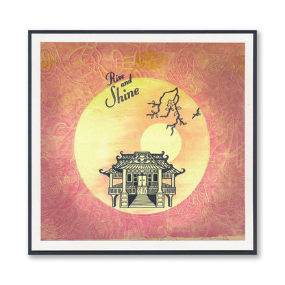 Geisha & Waterhouse A5 Stamp & Mask Set