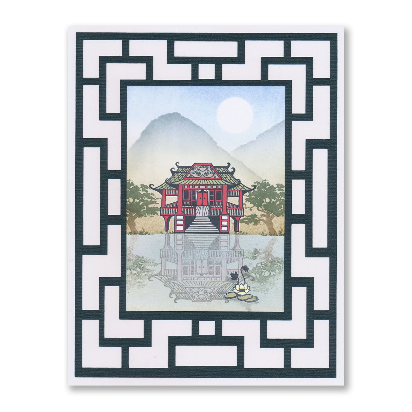 Geisha & Waterhouse A5 Stamp & Mask Set