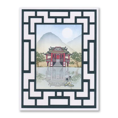 Geisha & Waterhouse A5 Stamp & Mask Set