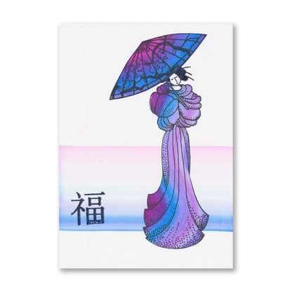 Barbara's SHAC Enso Enlightenment & Japanese Symbols A5 Square & A6 Stamp Collection