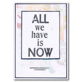 One Day at a Time - Slow Down with Clarity Quotes Set 1 A5 Square Stamp & Postcards Duo