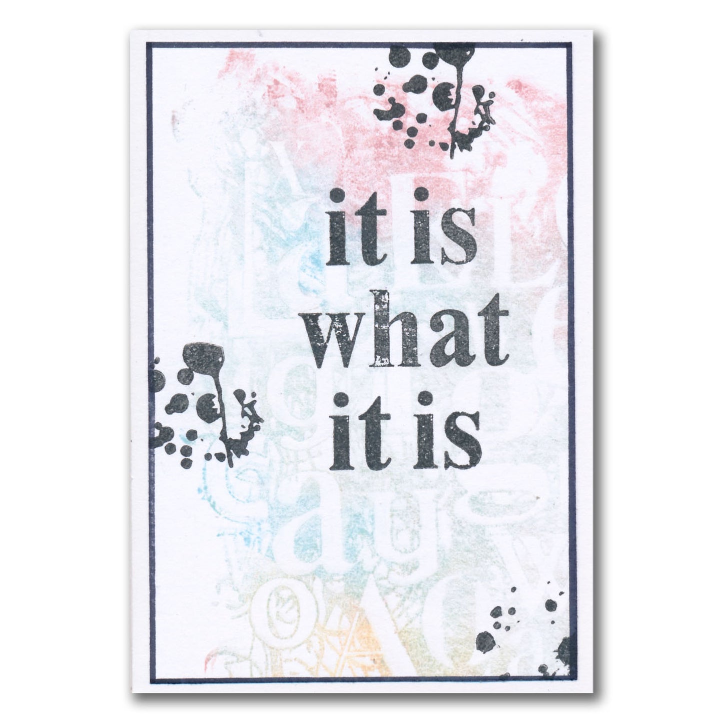 ABC Jungle - Mixed Impressions A5 Stamp Set