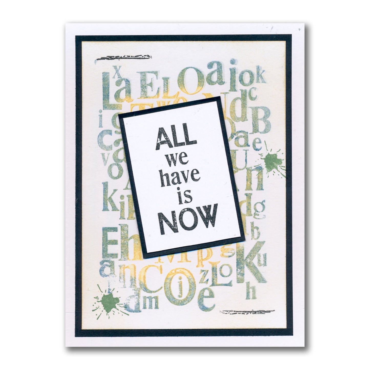 ABC Jungle - Mixed Impressions A5 Stamp Set