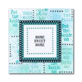 Slow Down with Clarity Quotes A5 Square Stamp, Postcards & Storage Collection