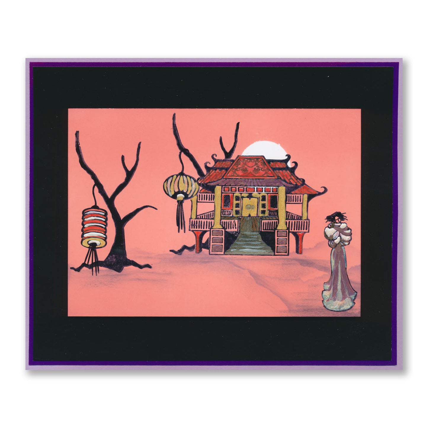 Geisha & Waterhouse A5 Stamp & Mask Set