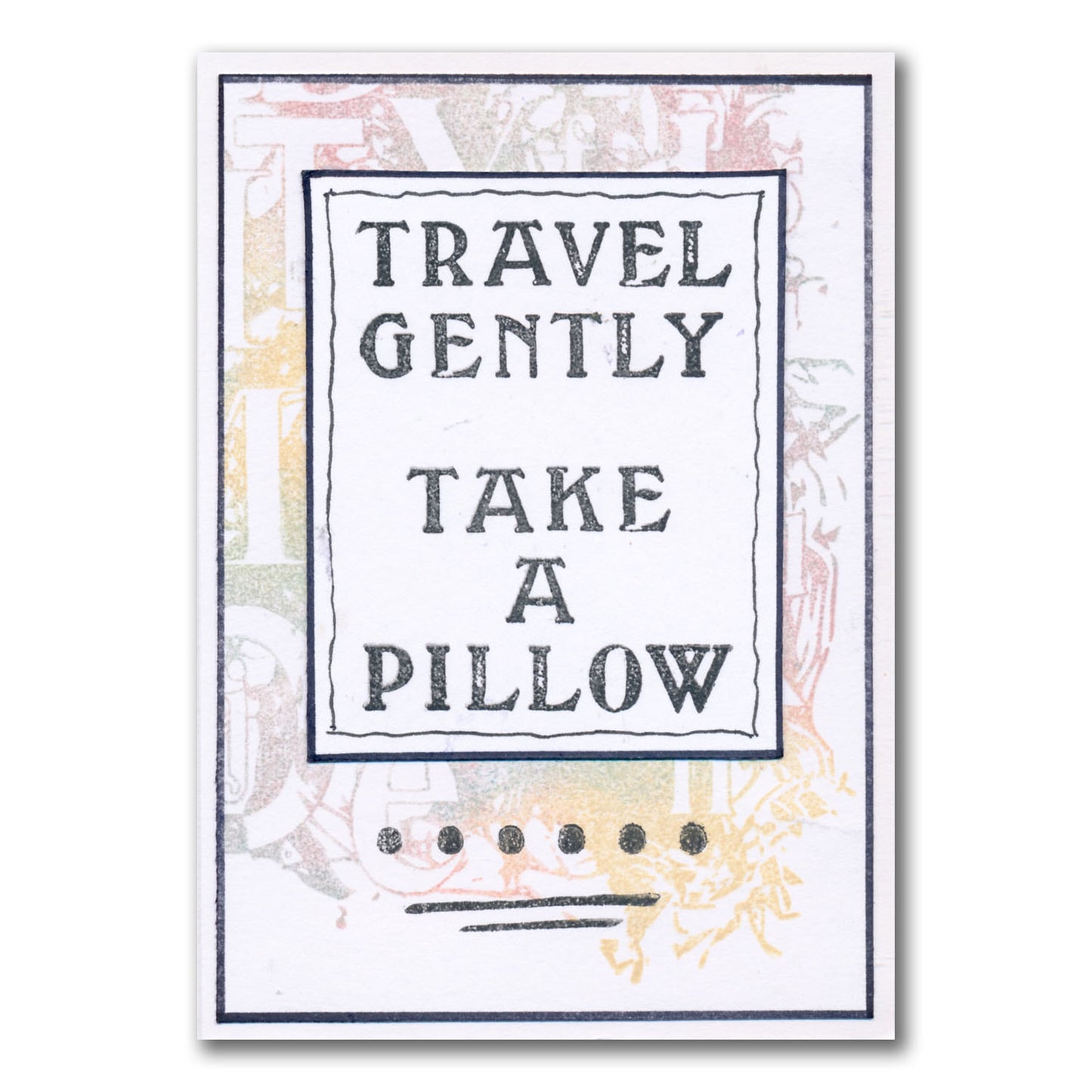 Set 2 - Quotes - Home Sweet Home - A5 Square Stamp Set