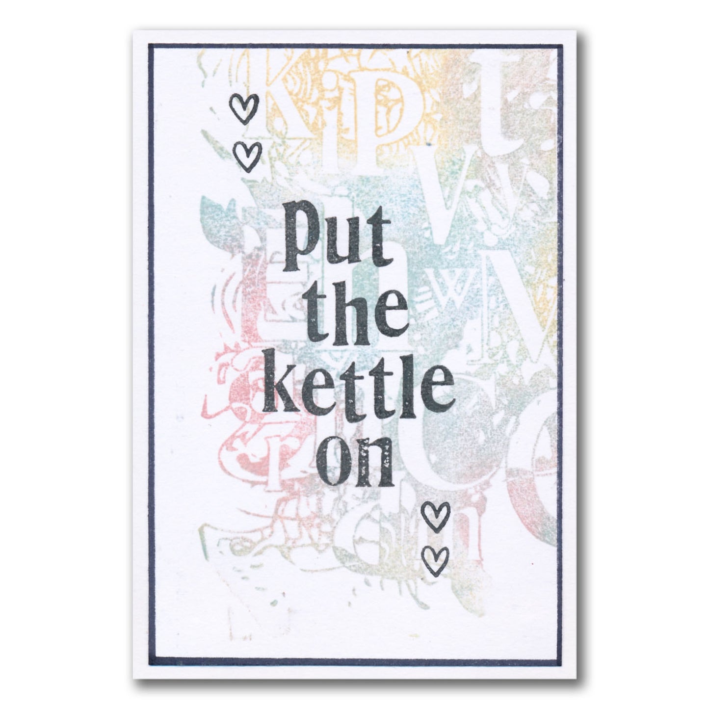 Set 2 - Quotes - Home Sweet Home - A5 Square Stamp Set