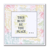 Home Sweet Home - Slow Down with Clarity Quotes Set 2 A5 Square Stamp & Postcards Duo