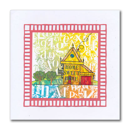 ABC Jungle - Mixed Impressions A5 Stamp Set