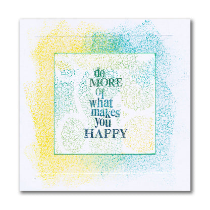 Set 3 - Quotes - Our Happy Place - A5 Square Stamp Set